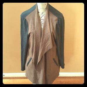 CHICO'S Women's Plus Size Suede Jacket